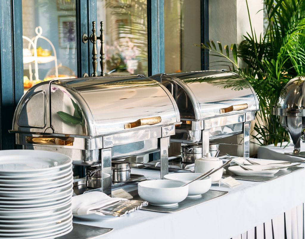 Breakfast with Catering buffet in restaurant Breakfast with Catering buffet in restaurant coffee shop cafe